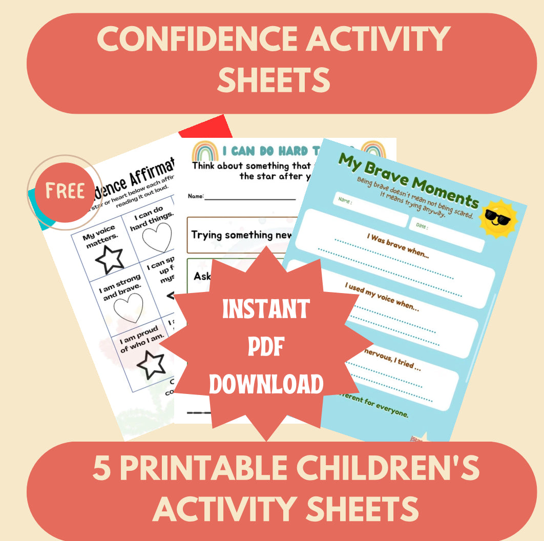 5 Free Printable Children's Activity Sheets